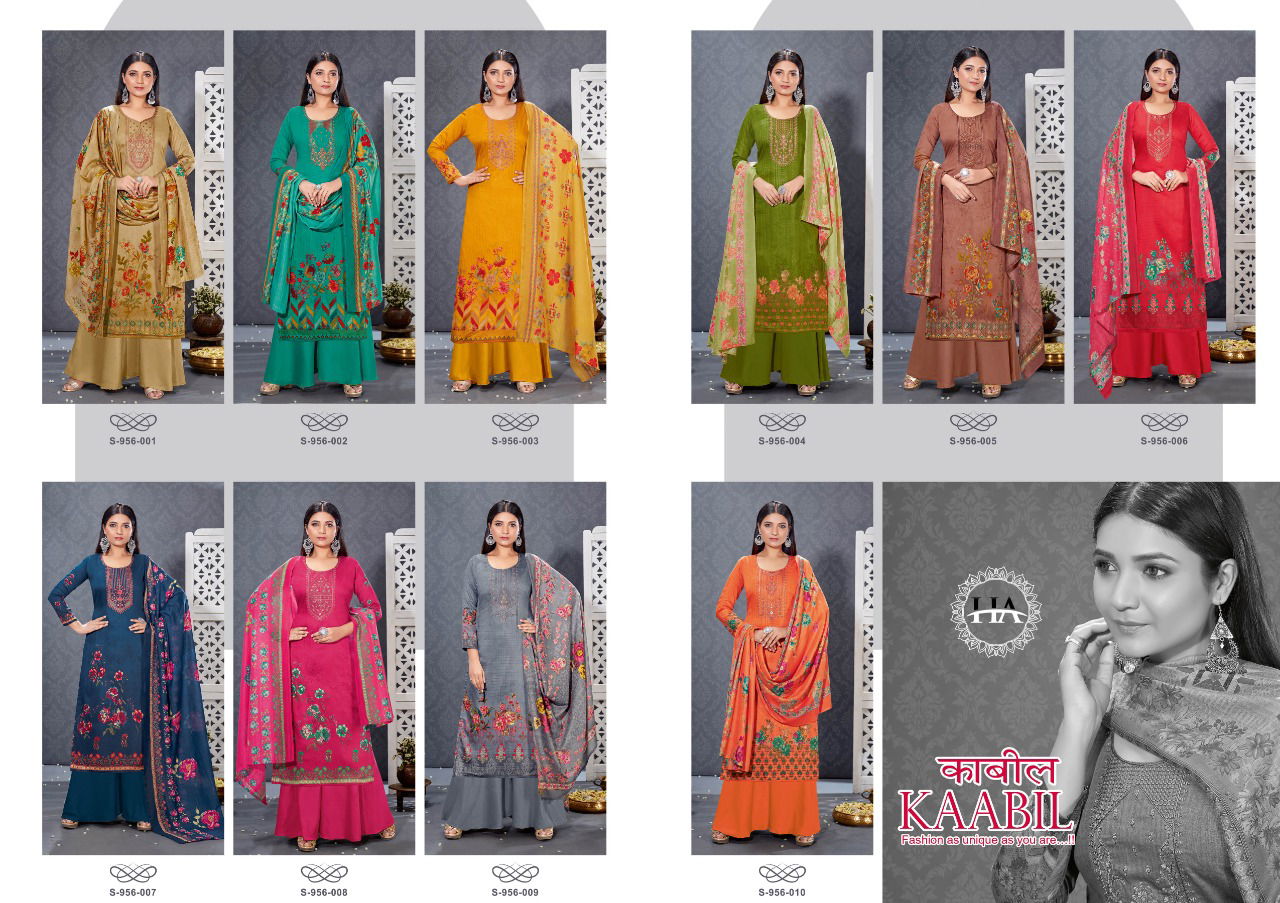 Harshit Kaabil New Designer Fancy Ethnic Wear Jam Cotton Digital Printed Dress Material